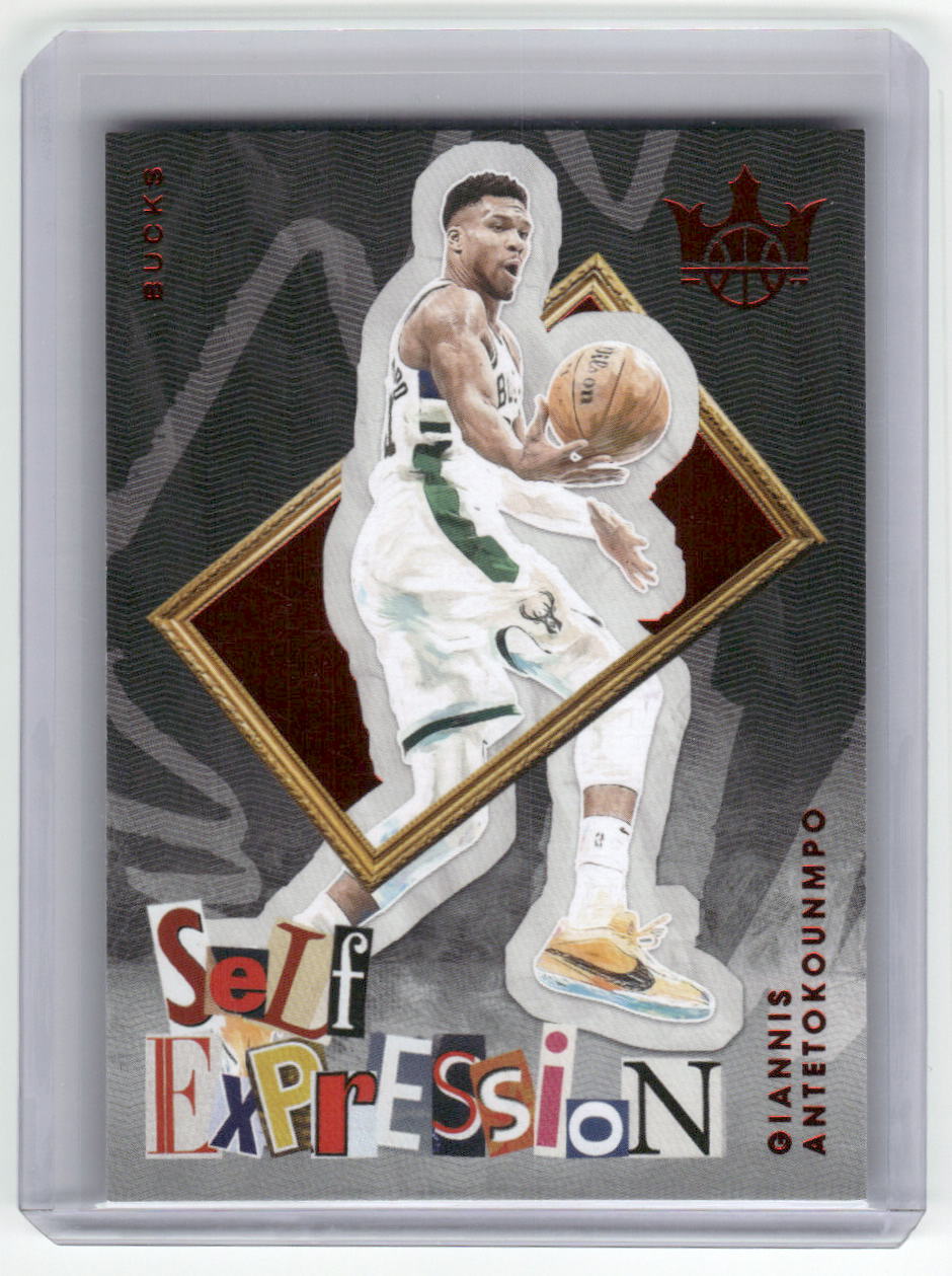 2024-25 GIANNIS ANTETOKOUNMPO Ruby Self Expression 82/149 Court Kings #10