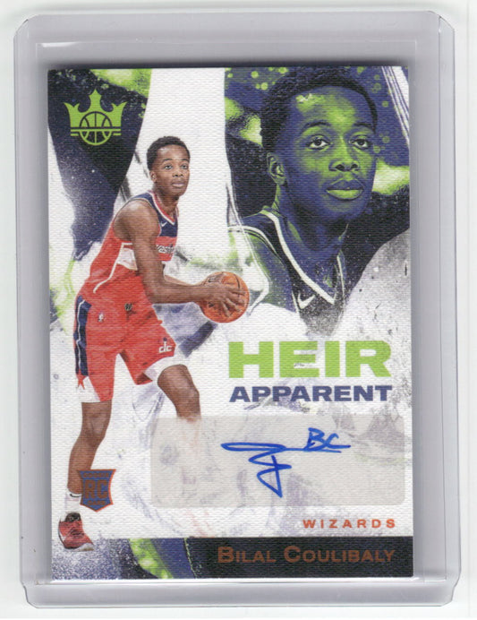 2023-24 BILAL COULIBALY Heir Apparent Auto Court Kings Wizards HA-COU