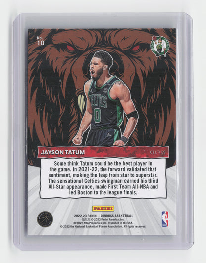 2023-24 JAYSON TATUM Unleashed Donruss Optic #10