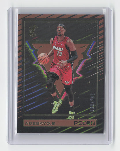 2023-24 BAM ADEBAYO Bronze Holo 198/299 Recon Heat