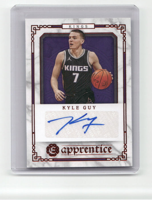 2020-21 KYLE GUY Apprentice Autograph Chronicles Kings APR-KGY