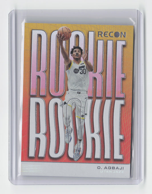 2023-24 OCHAI AGBAJI Rookie Recon Jazz #24