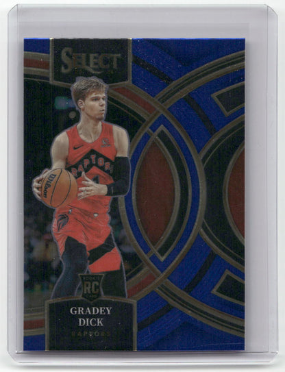 2023-24 GRADY DICK Premier Rookie Select Raptors #126