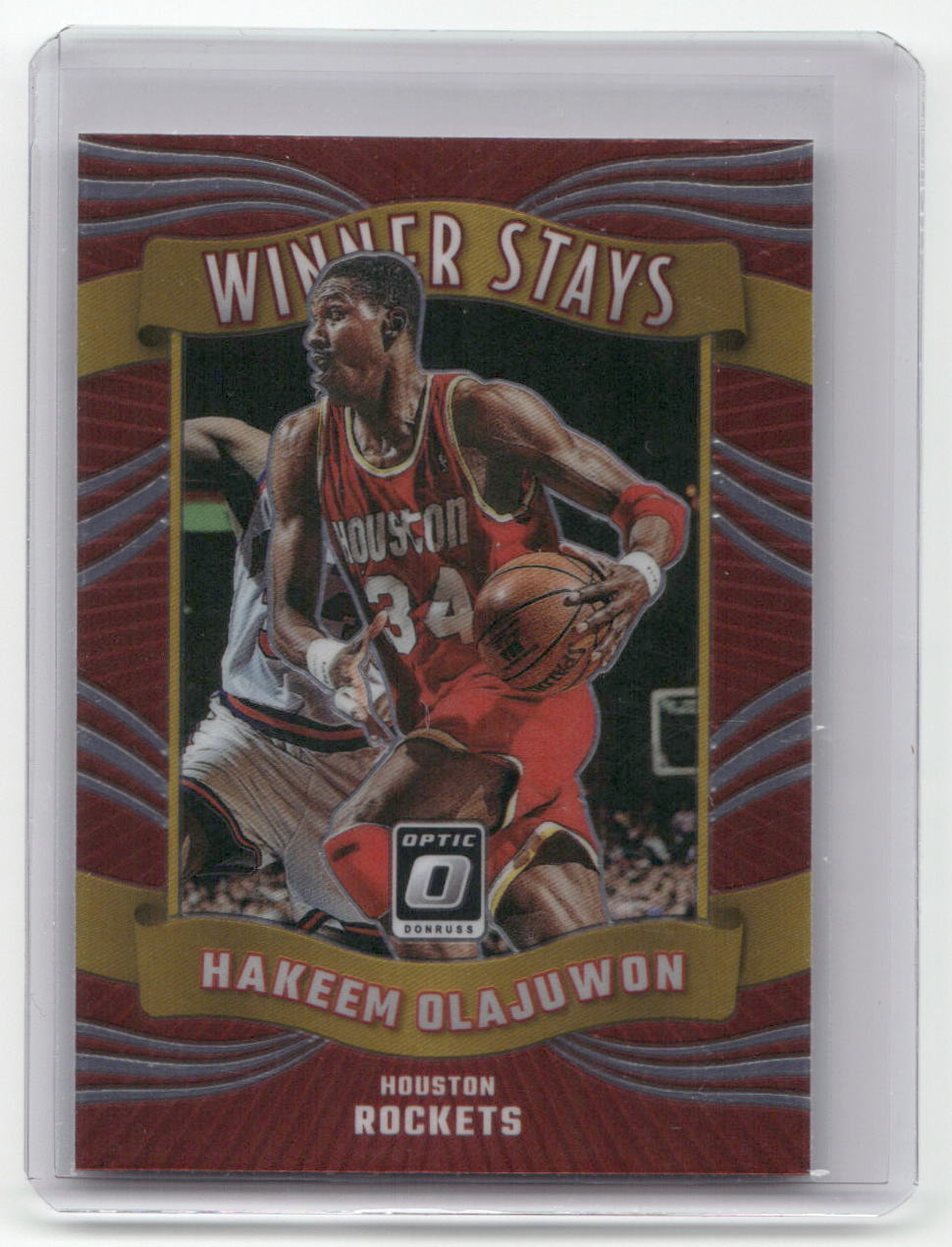 2023-24 HAKEEM OLAJUWON Winner Stays Optic Rockets #12