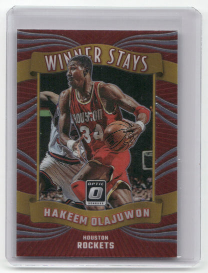 2023-24 HAKEEM OLAJUWON Winner Stays Optic Rockets #12