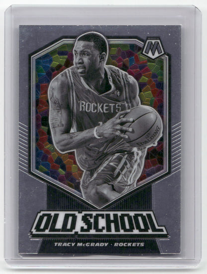 2019-20 TRACY McGRADY Old School Mosaic Rockets #19