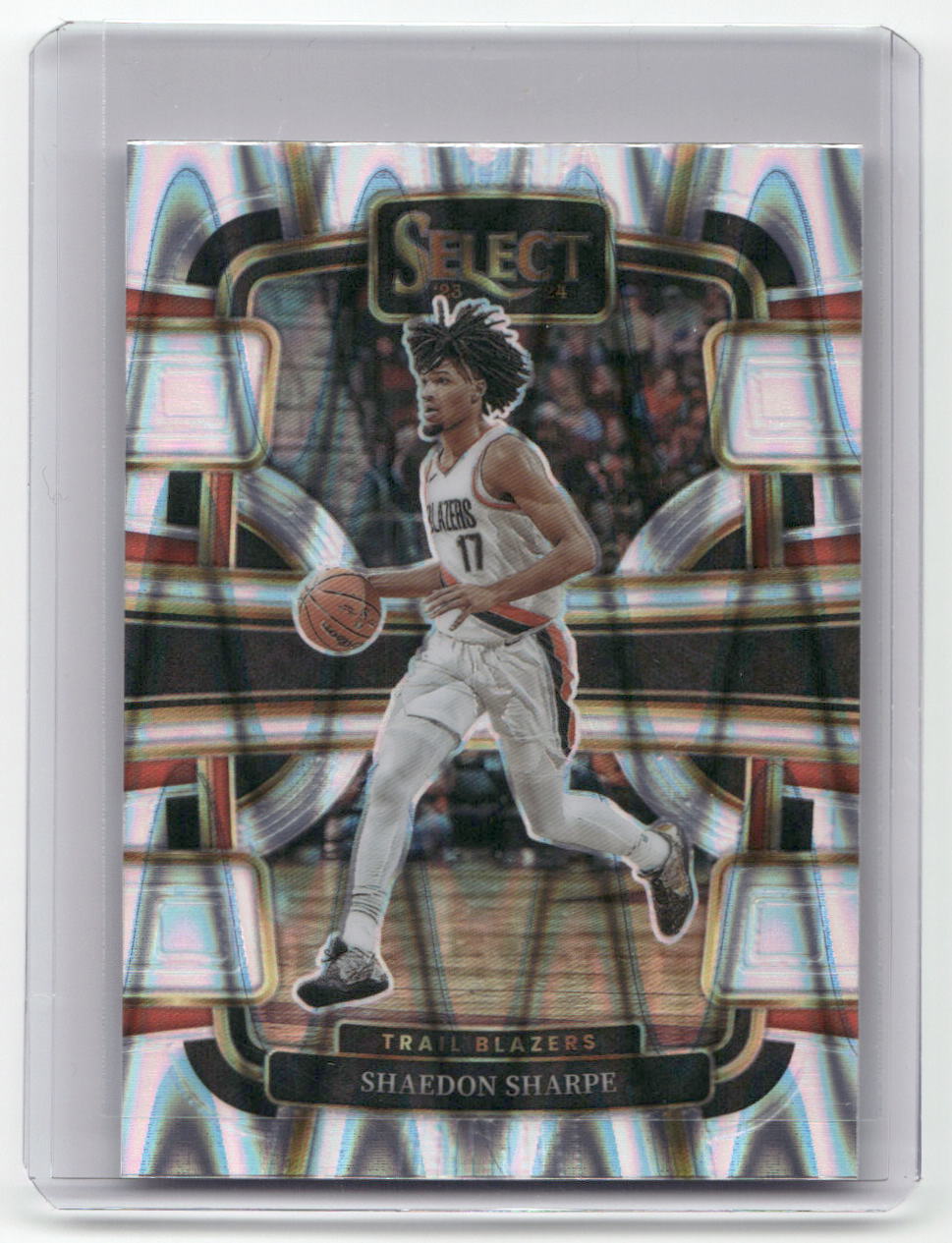 2023-24 SHAEDON SHARPE Tectonic Prizm Select Blazers #15