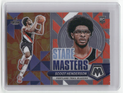 2023-24 SCOOT HENDERSON Stare Masters Mosaic Blazers #12
