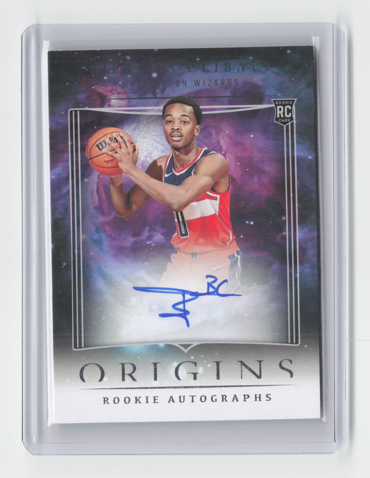 2023-24 BILAL COULIBALY On Card RC Autograph Origins Wizards #RA-BCW