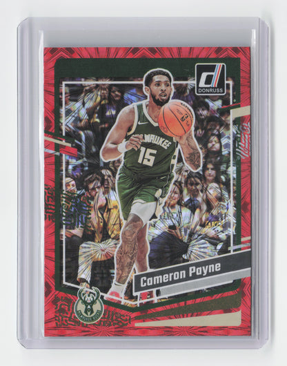 2023-24 CAMERON PAYNE Fireworks 16/88 - Donruss  - Bucks #7