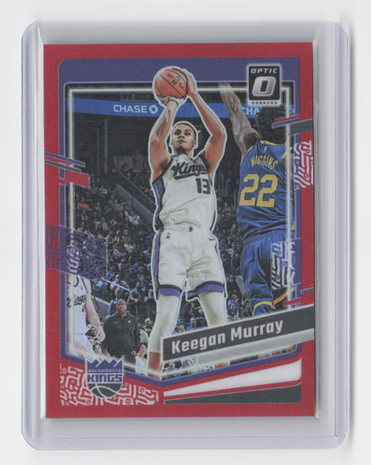 2023-24 KEEGAN MURRAY Red 40/99 Optic Kings #97