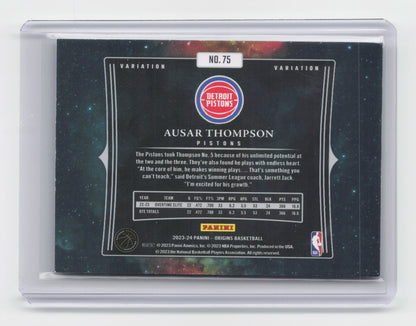 2023-24 AUSAR THOMPSON RC Variation Origins Pistons SP #75