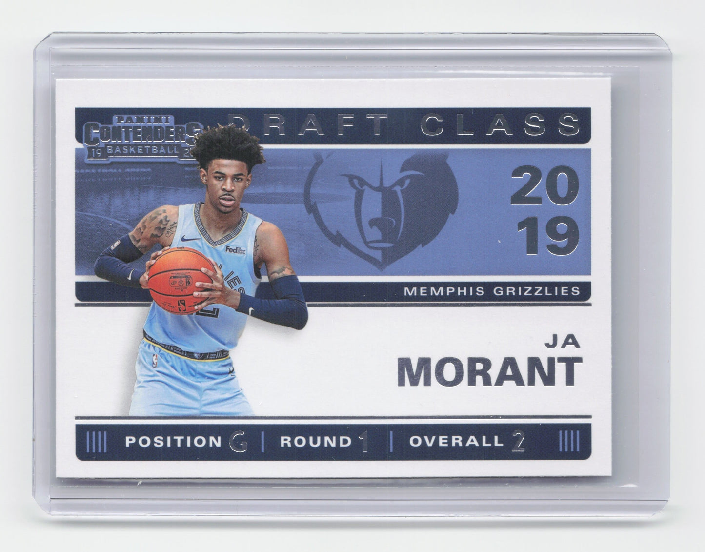 2019-20 JA MORANT RC Rookie Draft Class Contenders Grizzlies #2