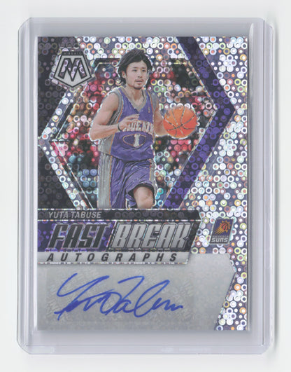 2023-24 YUTA TABUSE Fast Break Autographs Mosaic Suns #FB-YUT