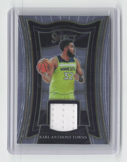 2020-21 KARL-ANTHONY TOWNES Game-Worn Patch Select Twolves #SS-KAT