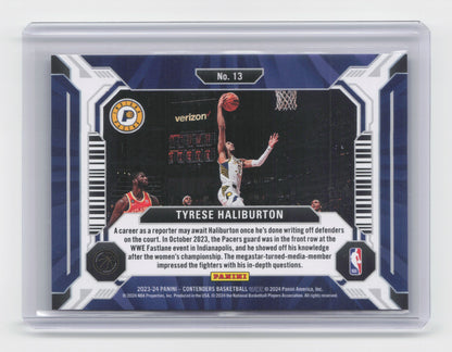 2023-24 TYRESE HALIBURTON Contenders Elite Suits Pacers #13