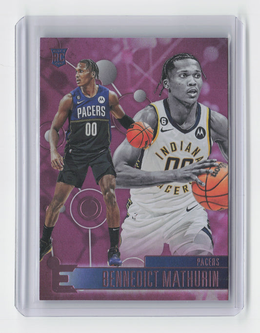 2022-23 BENNEDICT MATHURIN Essentials Pink RC Chronicles Pacers #205