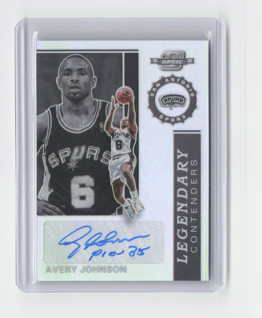 2019-20 AVERY JOHNSON Legendary Contenders Autograph 120/125 Optic #LC-AJN