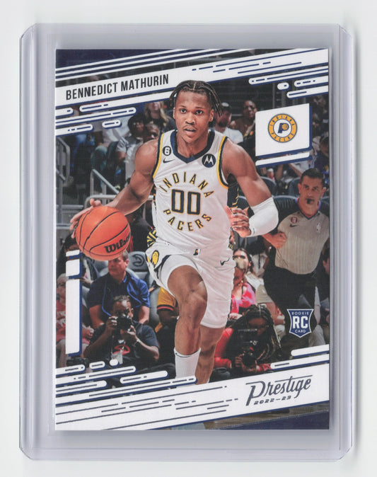 2022-23 BENNEDICT MATHURIN Prestige RC Chronicles Pacers #61