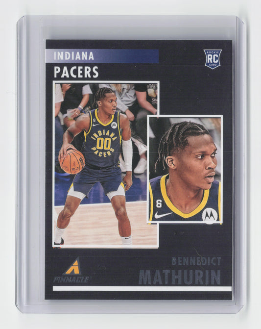 2022-23 BENNEDICT MATHURIN Pinnacle RC Chronicles Pacers #94