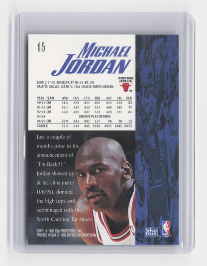 1995-96 MICHAEL JORDAN Skybox Premium #15