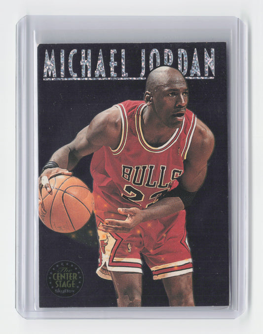 1993 MICHAEL JORDAN Skybox International Center Stage #CS1