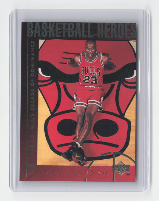 1994 MICHAEL JORDAN Heroes 85-93 Decade of Dominance Upper Deck #44
