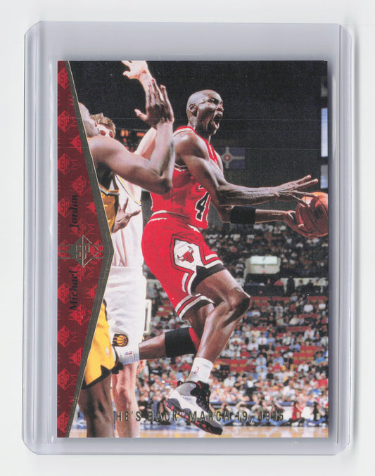 1994-95 MICHAEL JORDAN He's Back #MJ1 Upper Deck Bulls