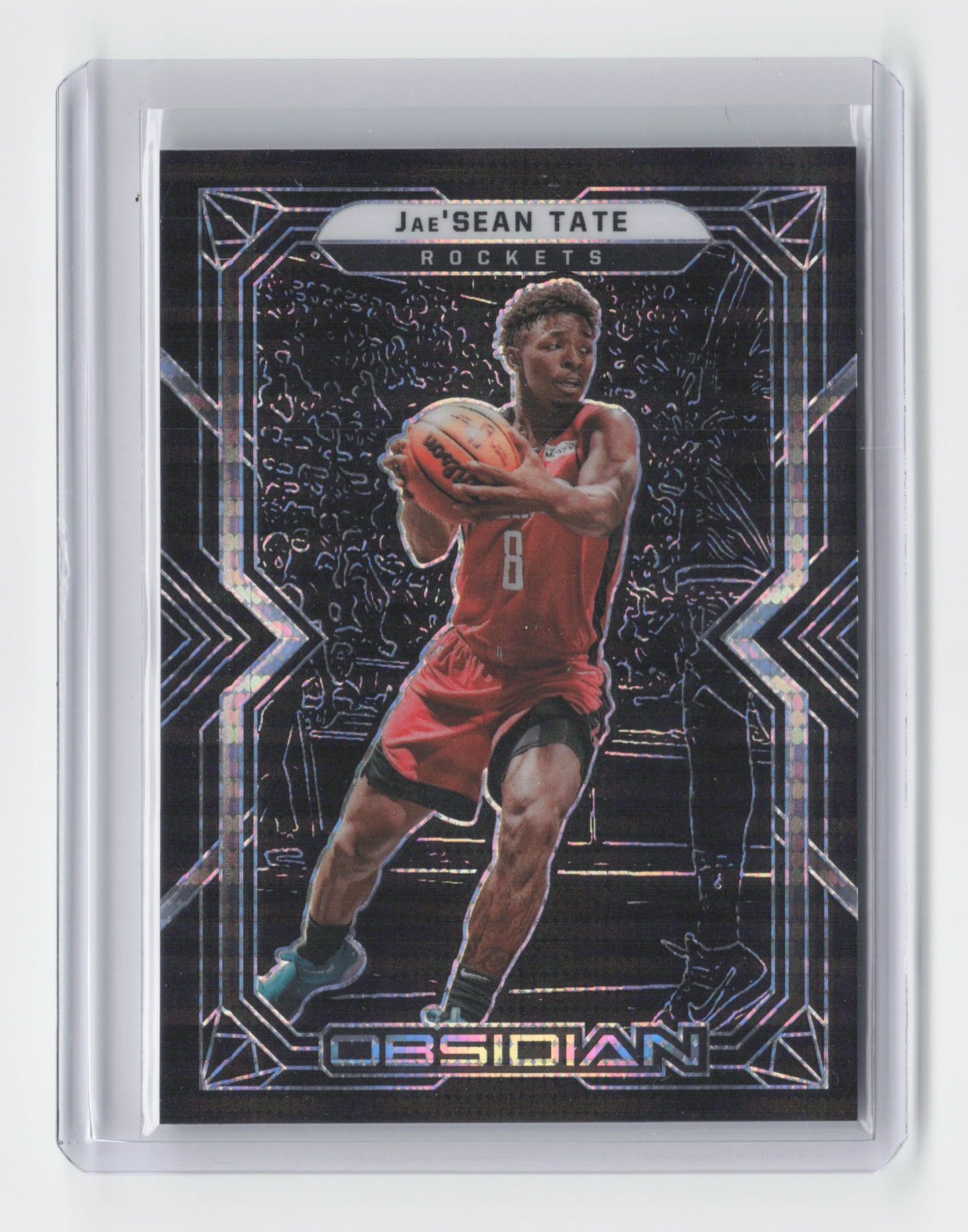 2021-22 JAE'SEAN TATE Base Obsidian Rockets #39