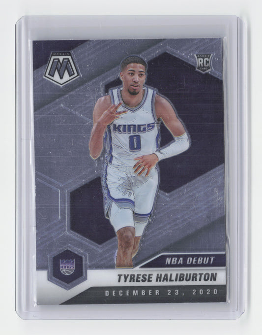 2020-21 TYRESE HALIBURTON Rookie Mosaic Kings #264