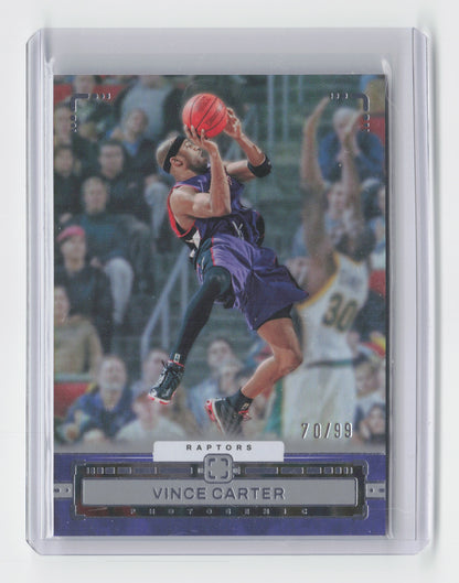 2023-24 VINCE CARTER Holo 70/99 Photogenic Raptors #132