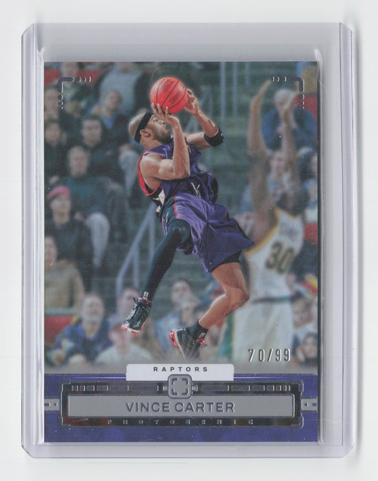 2023-24 VINCE CARTER Holo 70/99 Photogenic Raptors #132