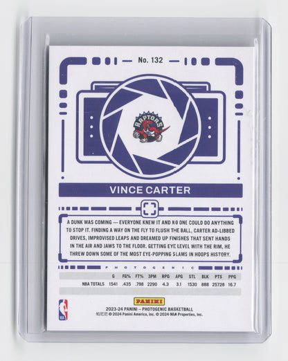 2023-24 VINCE CARTER Holo 70/99 Photogenic Raptors #132