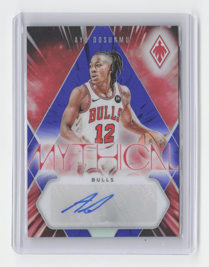 2023-24 AYO DOSUNMU Mythical Autograph 01/25 Phoenix Bulls #MA-AYO