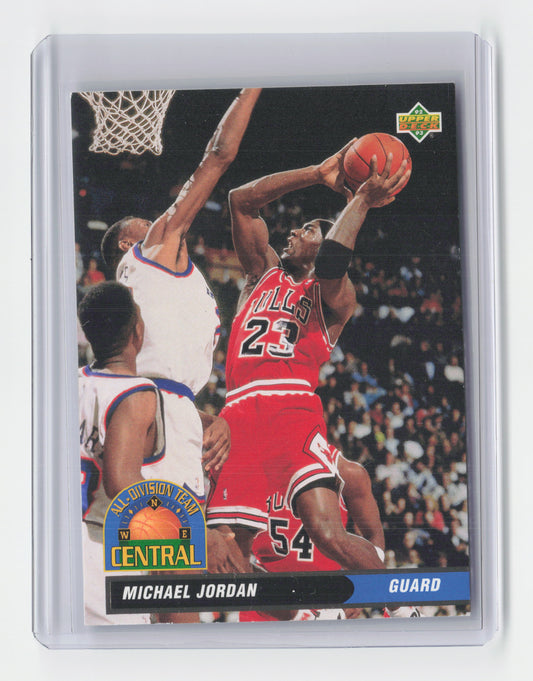1992 MICHAEL JORDAN All-Division Team Bulls #AD9