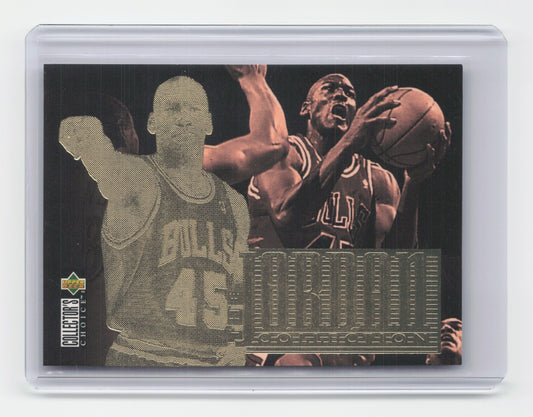 1995 MICHAEL JORDAN Beginnings of a Superstar Upper Deck Bulls #JC4