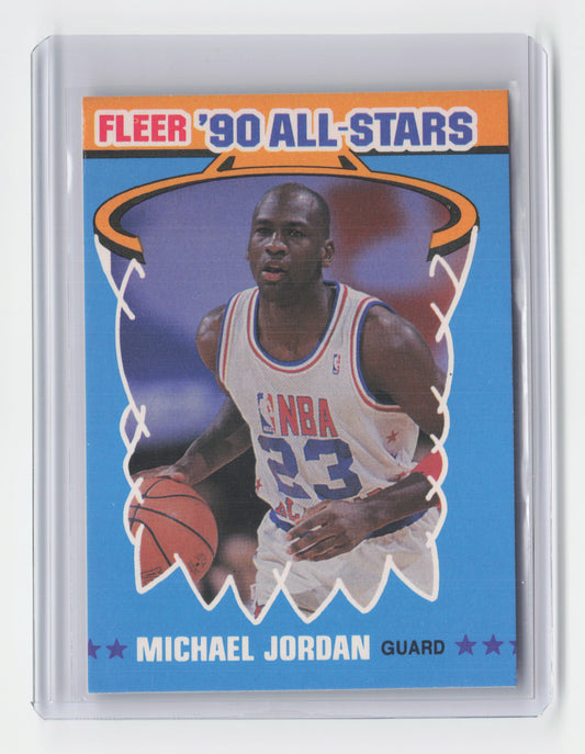 1990 MICHAEL JORDAN 90's All- Stars Bulls #5/12