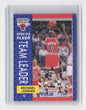 1991-92 MICHAEL JORDAN Team Leader Fleer Bulls #375