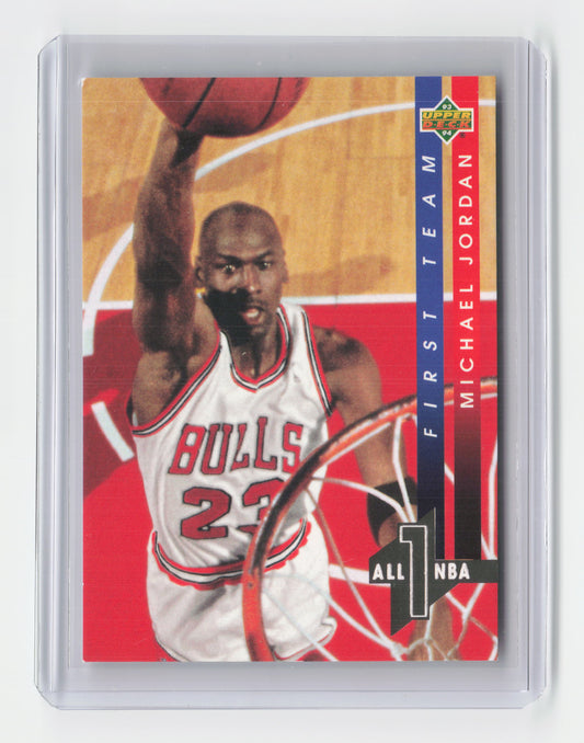 1993 MICHAEL JORDAN All 1 NBA Upper Deck Bulls #AN4