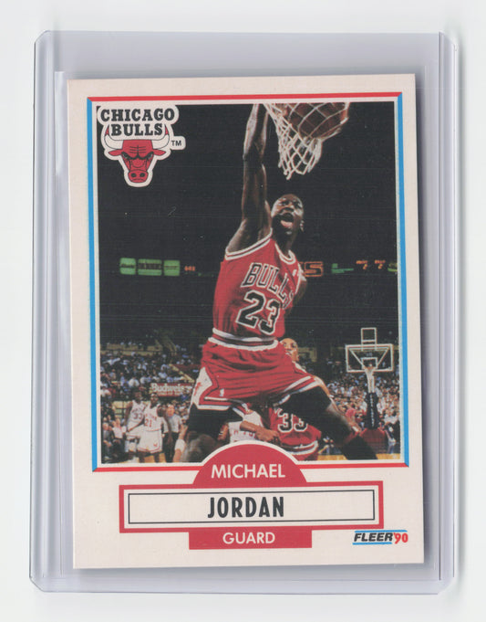 1990 MICHAEL JORDAN Fleer Bulls #26