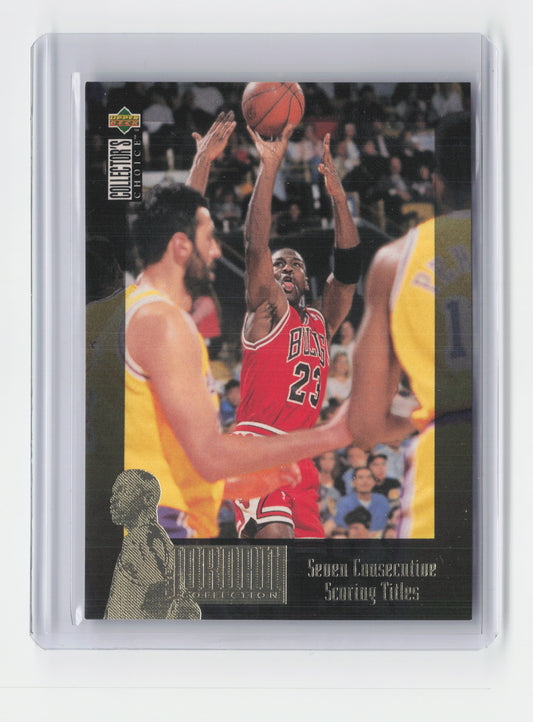 1995 MICHAEL JORDAN Scoring Titles Upper Deck Bulls #JC9