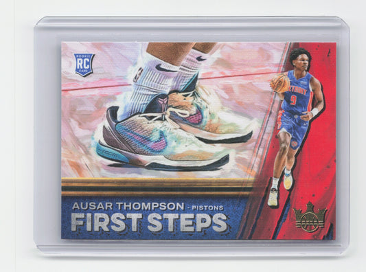 2023-24 AUSAR THOMPSON First Steps SSP Court Kings Pistons #5
