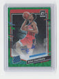 2023-24 BILAL COULIBALY Optic Green Autograph Wizards #295