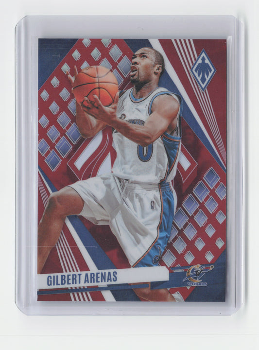 2023-24 GILBERT ARENAS Red 71/199 Phoenix - Wizards #109