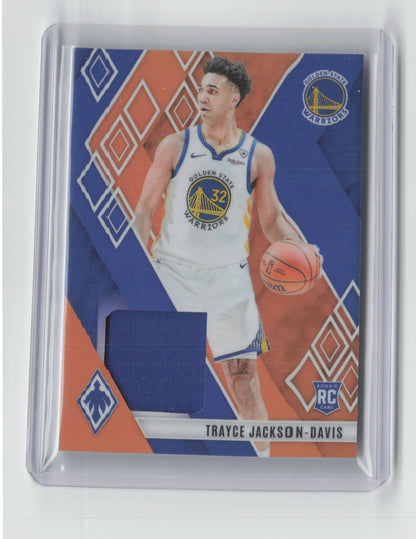 2023-24 TRAYCE JACKSON-DAVIS Rookie Orange Patch 49/75 Phoenix Warriors