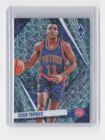 2023-24 ISIAH THOMAS Teal Laser exclusive - Phoenix - Pistons #235