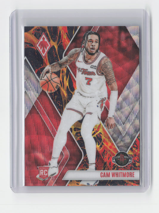 2023-24 CAM WHITMORE Rookie Lava Insert 45/75 - Phoenix - Rockets #294