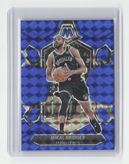 2023-24 MIKSL BRIDGES Blue 81/199 - Mosaic - Nets #156
