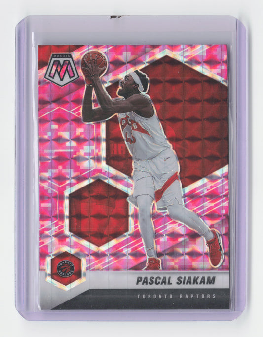 2020-21 PASCAL SIAKAM Pink Prizm - Mosaic - Raptors #70