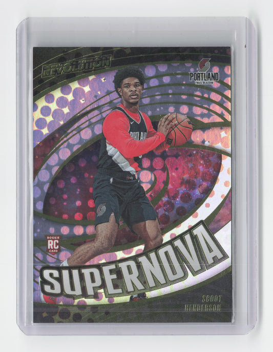 2023-24 SCOOT HENDERSON Supernova SP - Revolution - Blazers #9